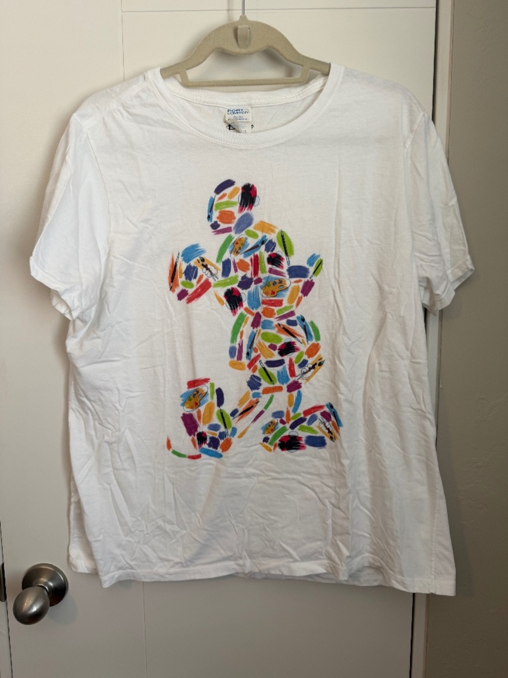 Port & Company DISNEY Mickey Mouse Artsy T-Shirt (Size XL)